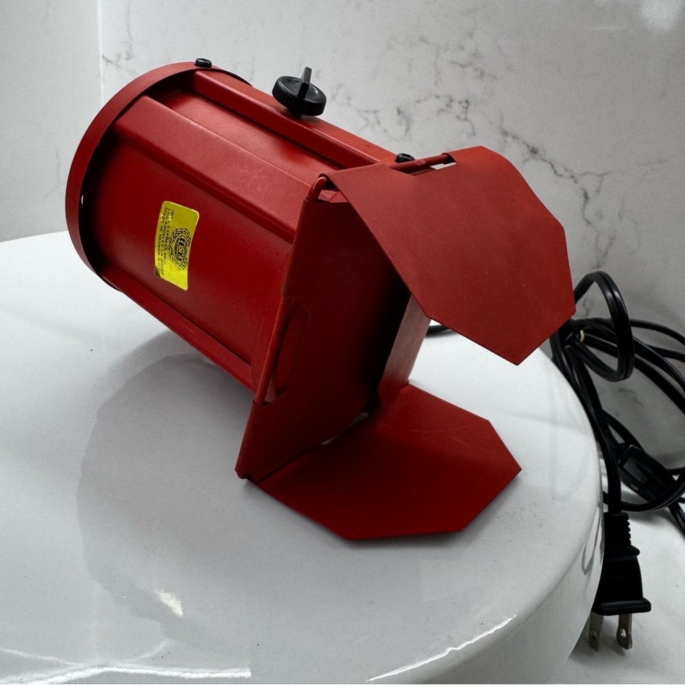 Vintage adjustable spotlight portable lamp 1980s Mid-century lighting MCM - Picture 4 of 14